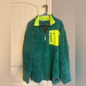 Southern Marsh Green Fleece Jacket